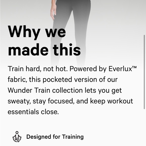 NWT (2) lululemon Wunder Train Pockets Black - TWO pairs - Picture 6 of 9